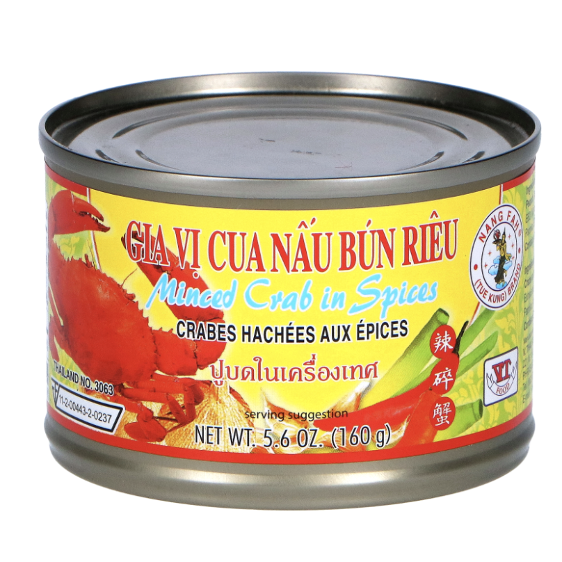 NANG FAH 辣碎蟹 160g | NANG FAH Minced Crab In Spices 160g