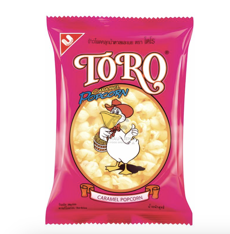TORO 爆米花 焦糖味 80g | TORO Popcorn Snack Caramel Flavor 80g