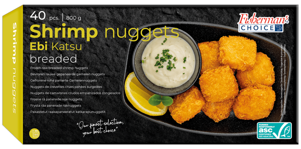 Fisherman's Choice Katkarapupalat 800 g |  Fisherman's Choice 证书 炸虾块 800g 