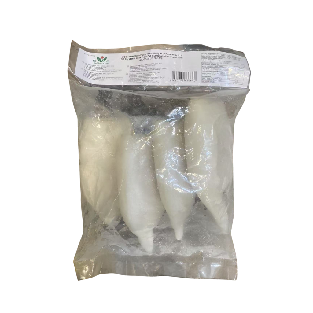 佳禾 冷冻鱿鱼筒 750g | GC Frozen Squid Tube (DOSIDICUS GIGAS) 750g