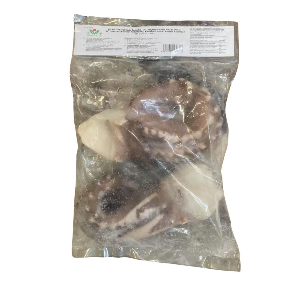 GC Frozen Large Squid Tentacles (DOSIDICUS GIGAS) 900g | 佳禾 冷冻大鱿鱼须 900g