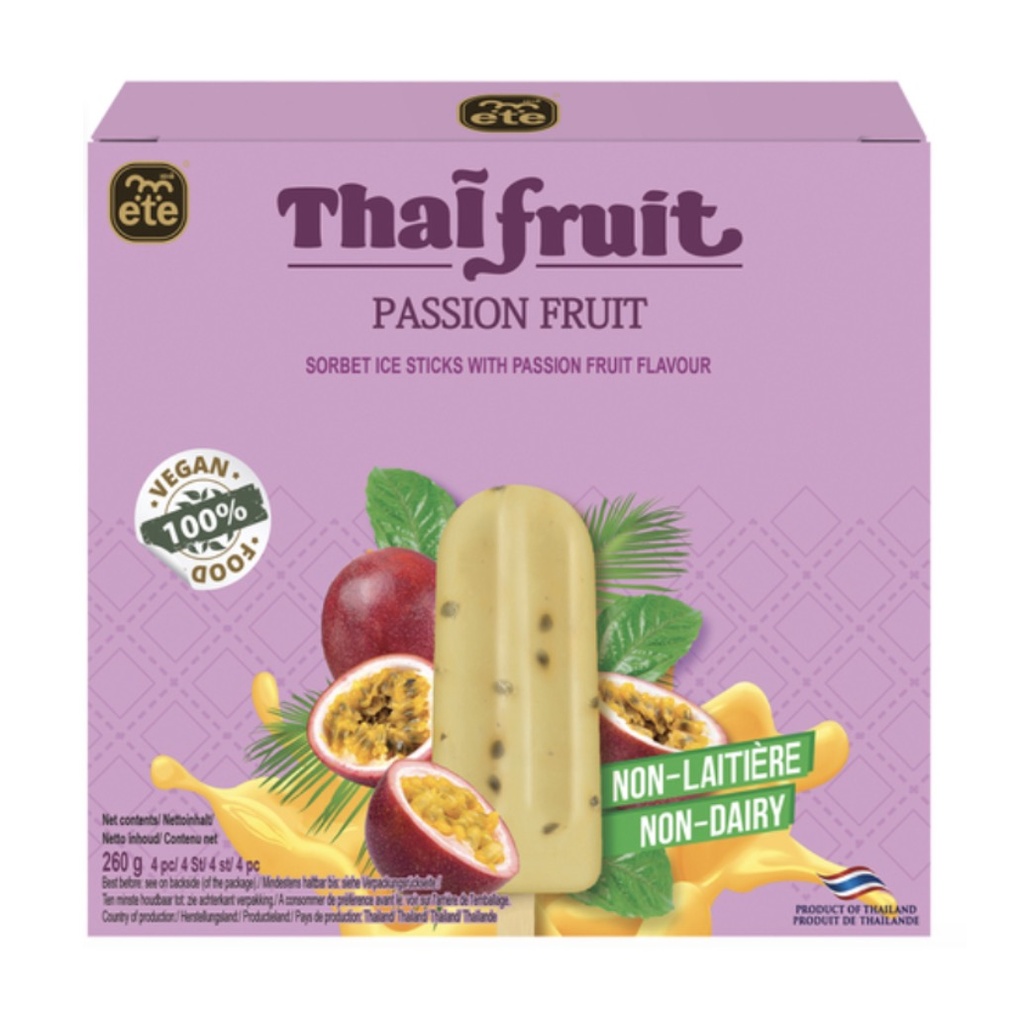 ETE Ice Stick Passion Flavor 260g | ETE 冰棍 百香果味 260g