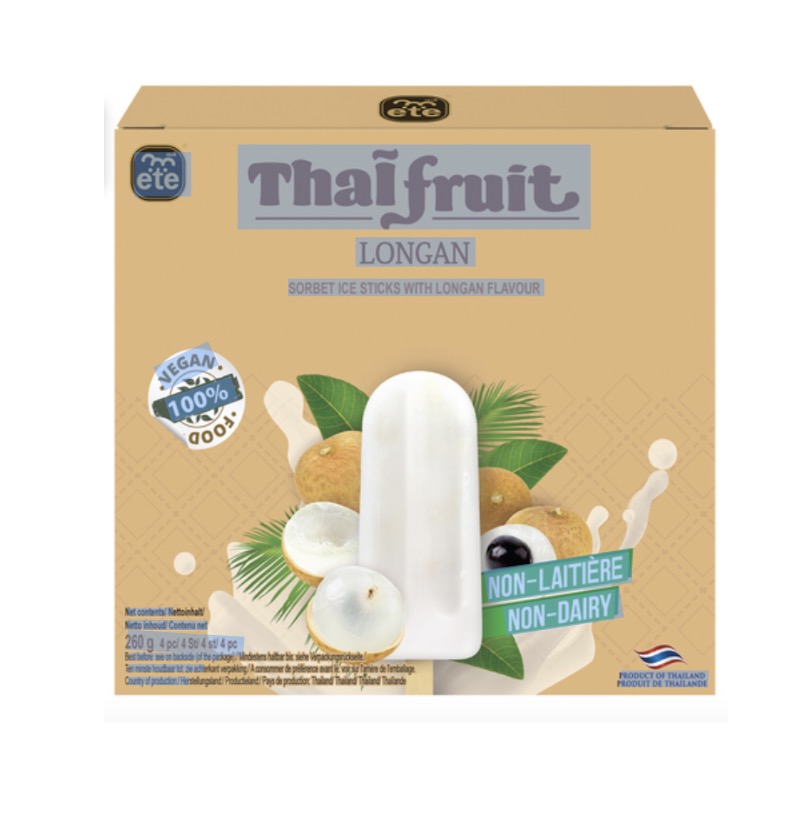 ETE 冰棍 龙眼味 260g | ETE Ice Stick Longan Flavor 260g