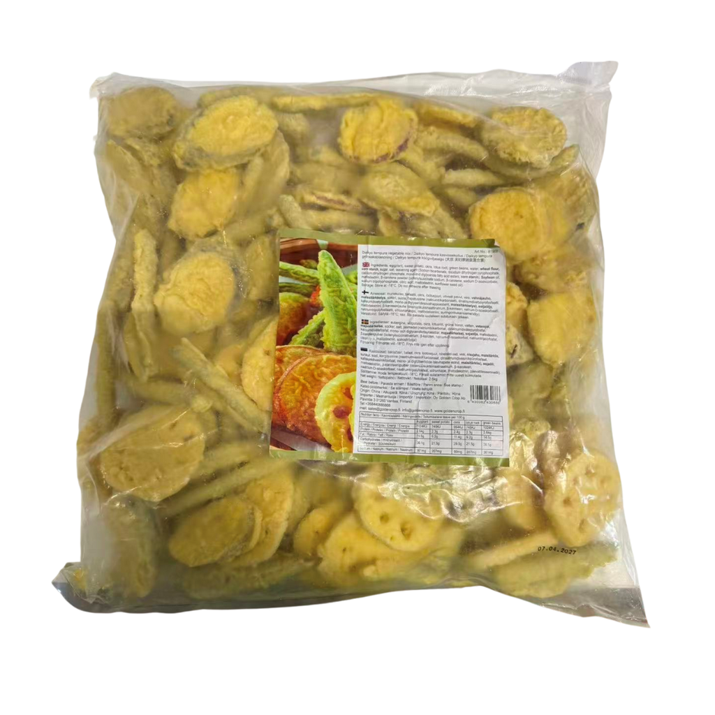 天妇罗蔬菜混合装 2.5kg | Tempura vegetable mix 2.5kg