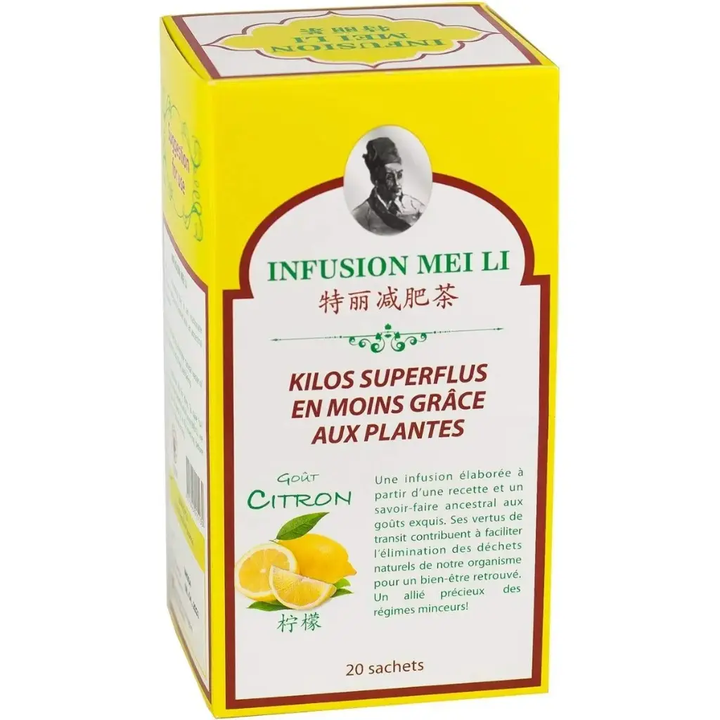 INFUSION MEI LI Slimming Tea Lemon Flavor 30g | 特丽茶 柠檬减肥茶 30g