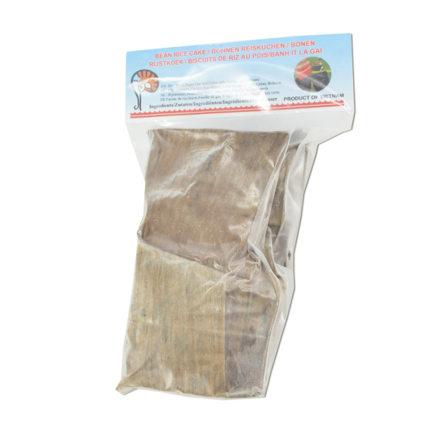 MOOIJER 盖叶糯米糕 绿豆馅 500g｜MOOIJER Gai Rice Cake Steamed Green Bean Flavor 500g