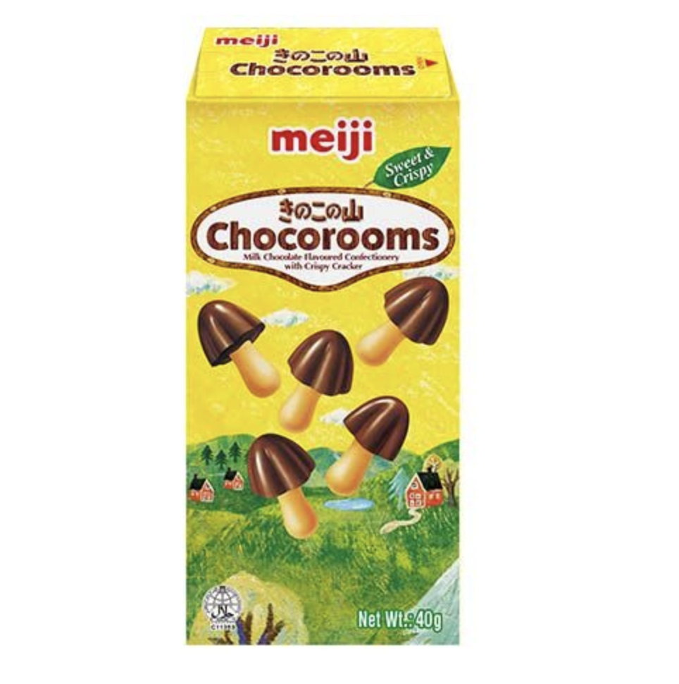 JP MEIJI Chocorooms Chocolate Biscuit 40g | MEIJI Chocorooms 巧克力饼干 40g