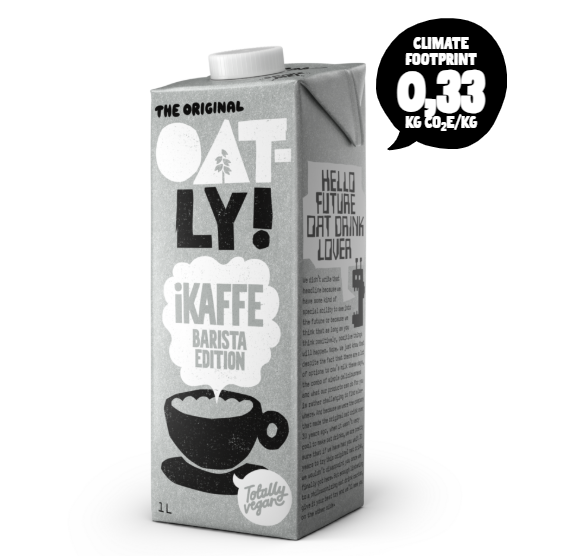 Oatly Kaurajuoma ikaffe 1L  | Oatly 燕麦奶 1L