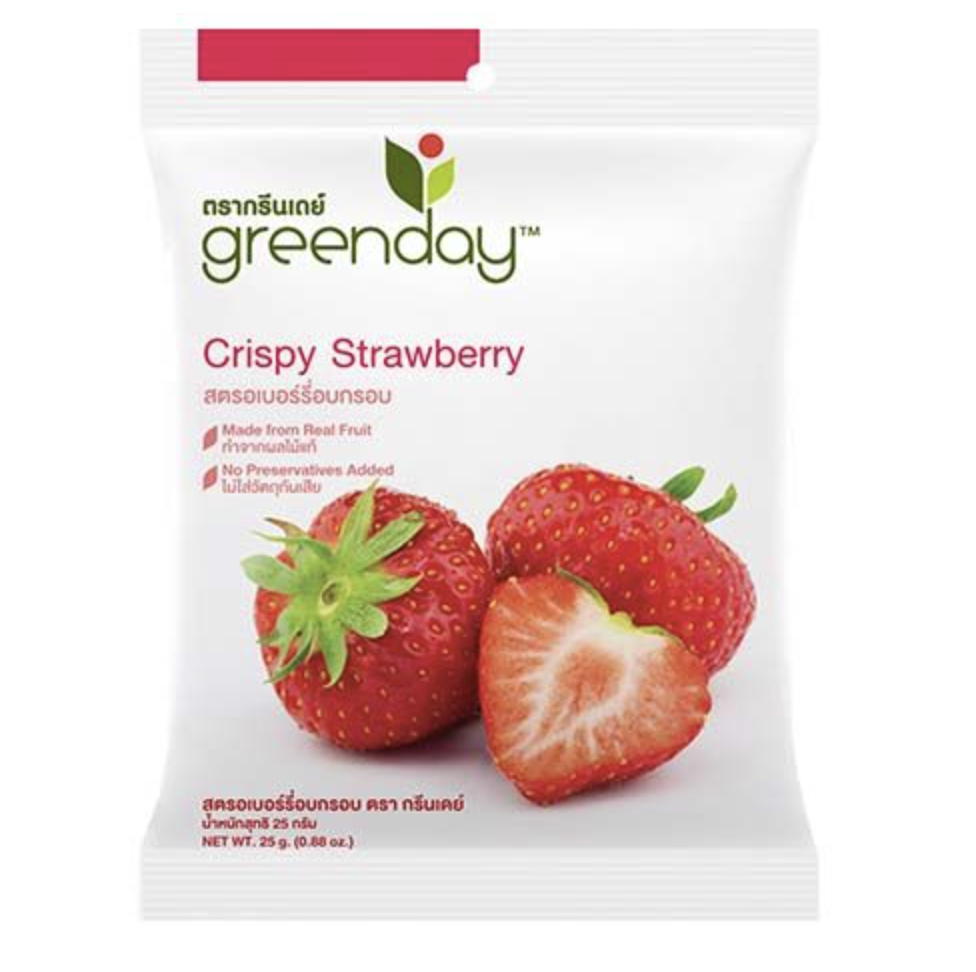 GREENDAY 香脆草莓片 25g | GREENDAY Crispy Strawberry Chips 25g