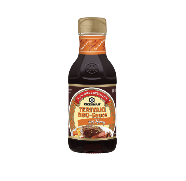 KIKKOMAN Teriyaki BBQ -Kastike, Hunaja, 250 ml | 萬字牌 照烧蜜汁烧烤酱 250ml