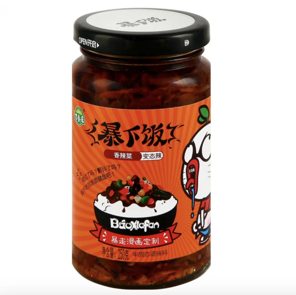JXJ Extreme Spicy Pickled Vegetable 200g | 吉香居 暴下饭 香辣菜 200g