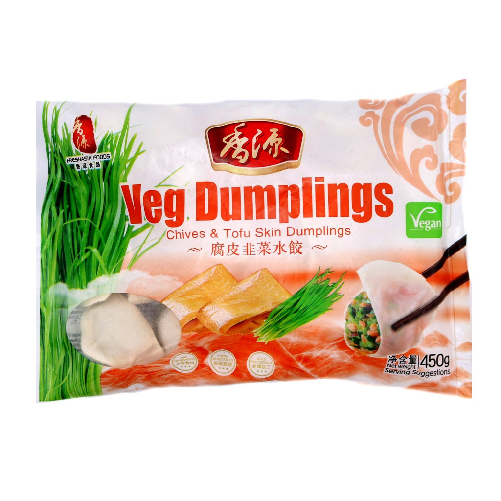 FF Chives & Tofu Skin Filling Dumpling 450g