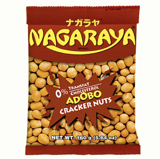 NAGARAYA 坚果 阿多波味 160g｜NAGARAYA Cracker Nuts Adobo Flavor 160g