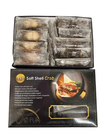 JONA 软壳蟹 18pcs 1kg | JONA Soft Shell Crab 18pcs 1kg/PKT