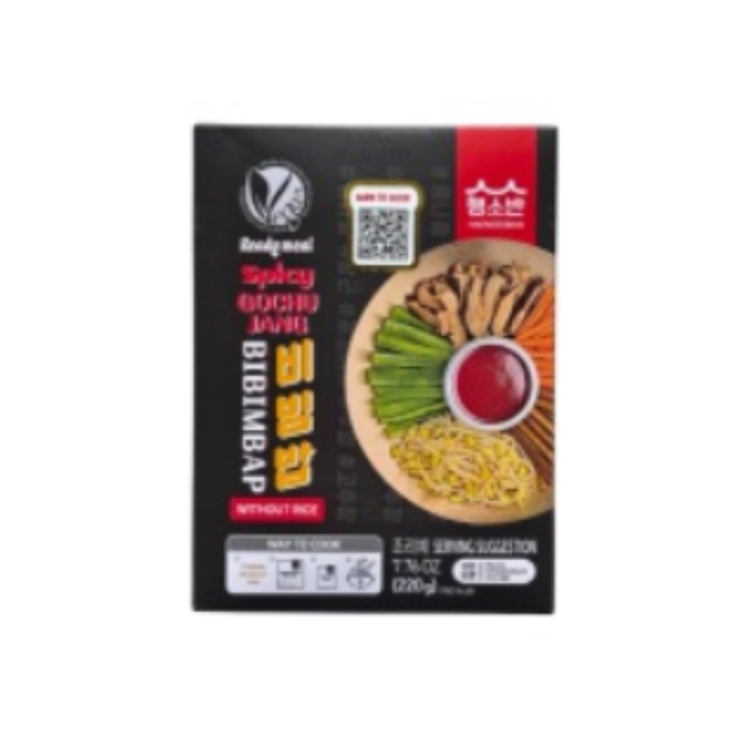 Instant-bibimbap Ateria, Tulinen maku 220g | 韩国 速食套装 香辣石锅拌饭 220g