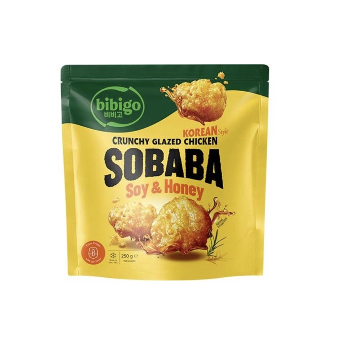 必品阁 韩式炸鸡 酱油蜂蜜味 200g | BIBIGO Korean Style Fried Chicken Soy Honey Flavor 250g
