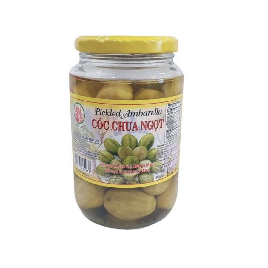 NGOC LIEN Pickled Ambarella Young 830g | NGOC LIEN 腌嫩沙梨 830g