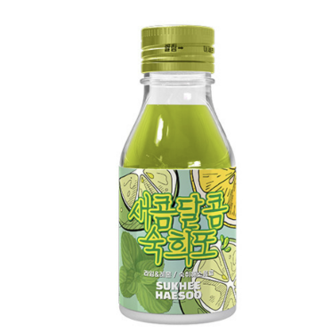 SUKHEEHAESOO 解酒饮料 青柠莫吉托味 55ml | SUKHEEHAESOO Hangover Drink Lime Mojito Flavor 55ml