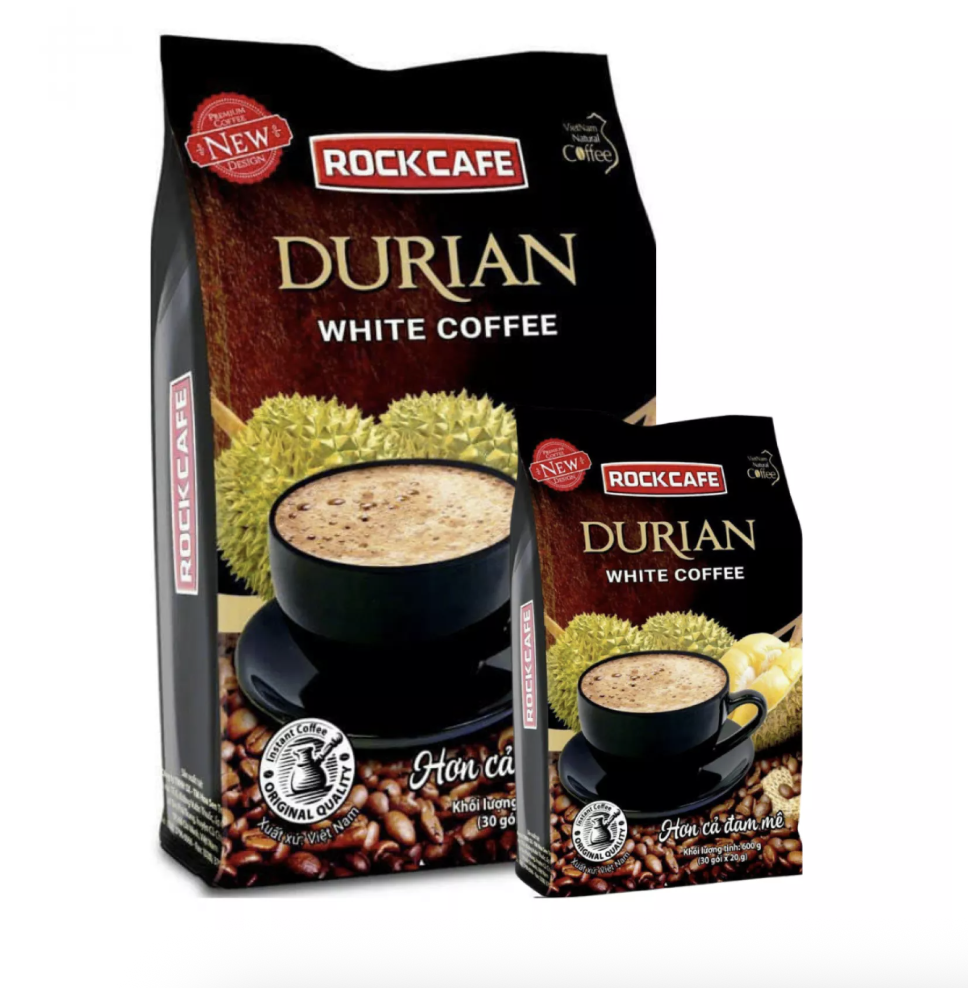 ROCK COFE 速溶咖啡 榴莲味 600g | ROCK COFE Instant Coffee Durian Flavor 600g