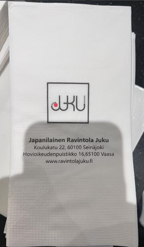 Juku 专用 餐巾纸 2000张/箱  | Juku Logo Napkin 40*40cm 2000sheets/CTN