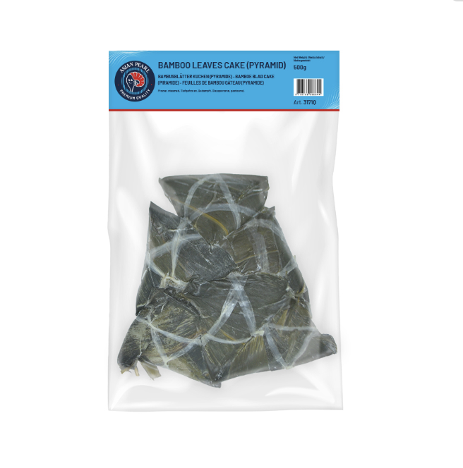 Bambulehtikakku – pyramidi, vietnamilainen 500g｜MOOIJER 越南 金字塔形竹叶糕500g