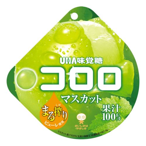 味觉糖  麝香葡萄味 48g | Mikakuto UHA Kororo Muscat 48g
