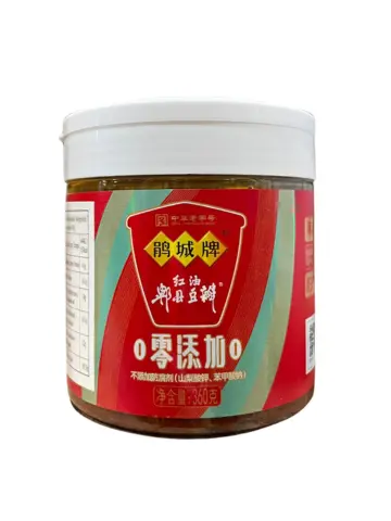 Juan Cheng Hong You Chili Bean Sauce 360g | 娟城 红油豆瓣酱 360g