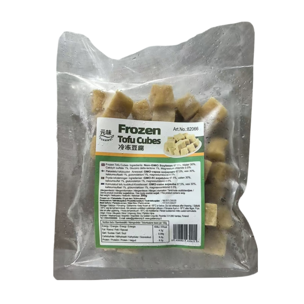 Frozen Tofu  Square Shaped 300g | 冻豆腐 方形300g 