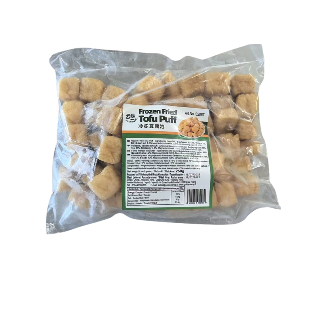 Frozen Tofu Pop 250g | 元味冷冻豆腐泡  250g