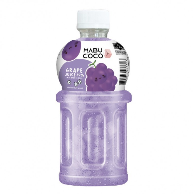 MABU COCO 椰果葡萄汁 320ml | MABU COCO Coconut Grape Drink 320ml