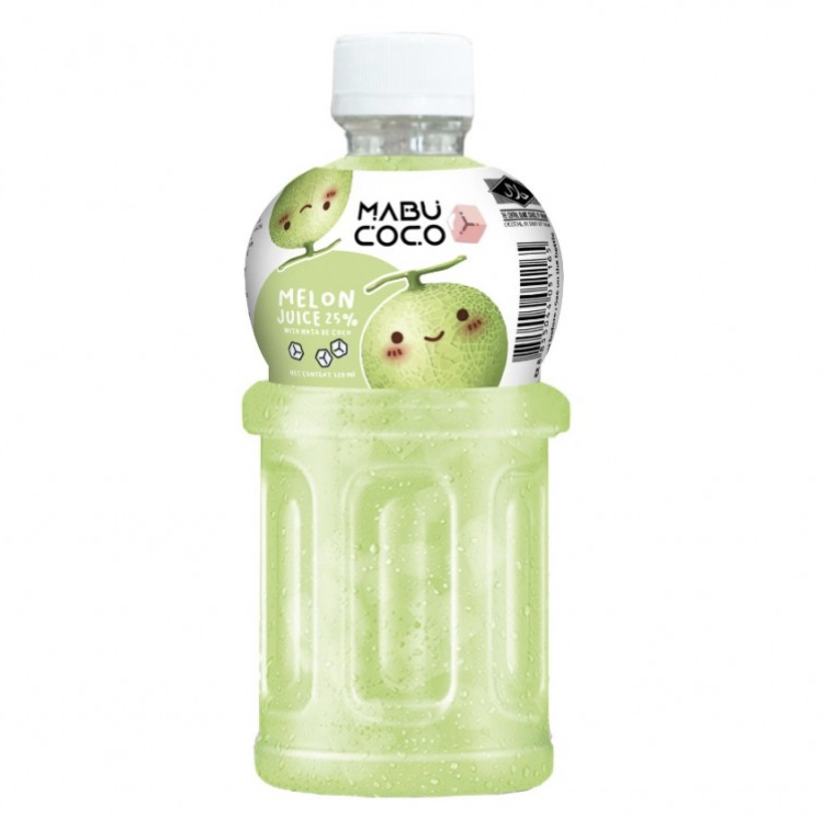 MABU COCO 椰果哈密瓜汁 320ml | MABU COCO Coconut Cantaloupe Drink 320ml