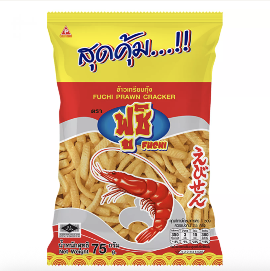FUCHI 脆虾条 原味 75g | FUCHI Original Crispy Prawn Cracker 75g