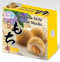 YUKI & LOVE Mochi Peanut Flavor 140g | 雪の恋 和风麻薯大福 花生味 140g