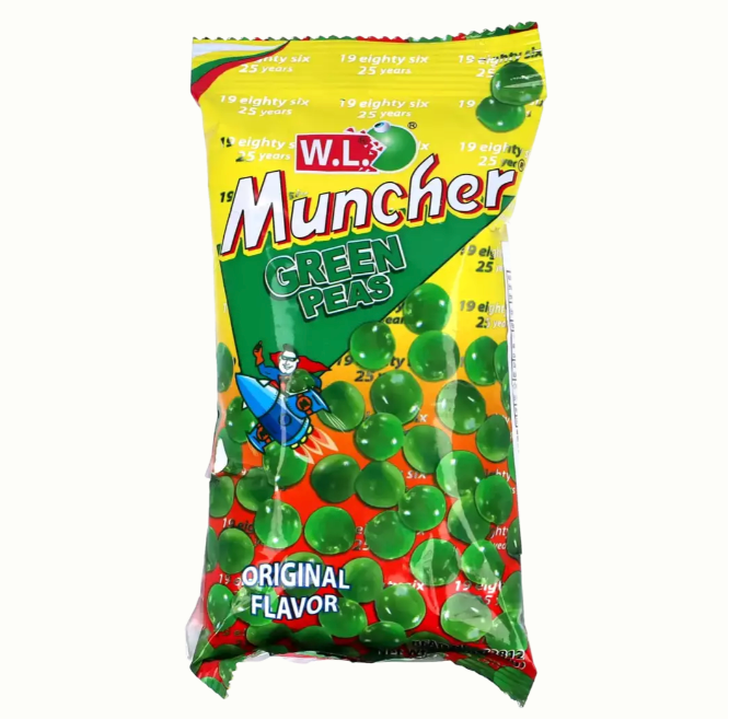 W.L. 脆豌豆 原味 70g | W.L. Muncher Green Peas Original Flavor 70g