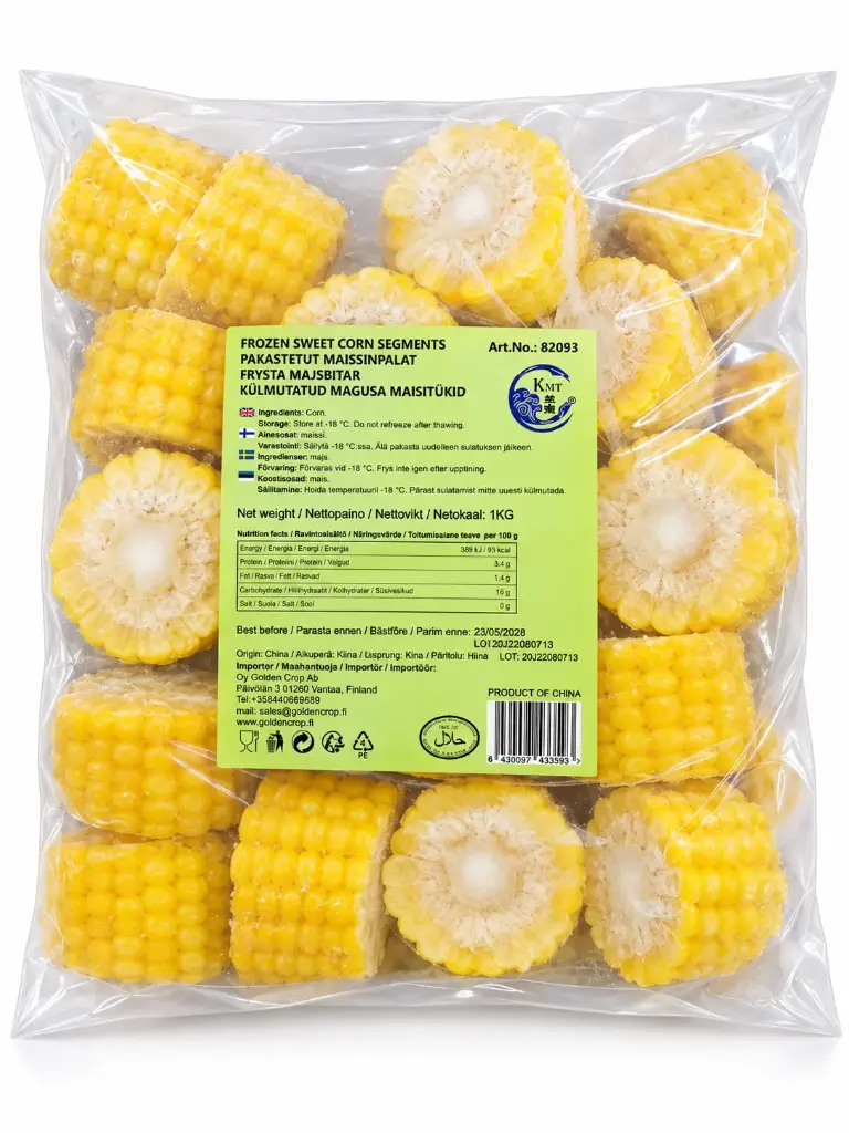 大京/禾味 冷冻甜玉米段 1kg | DAIKYO/Kim FROZEN SWEET CORN SEGMENTS 1kg