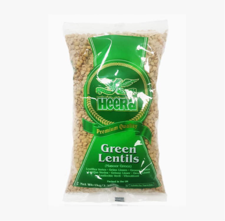 HEERA Vihreät linssit 500g | 绿扁豆 500g
