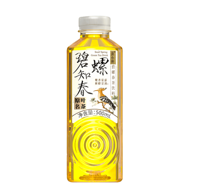 茶小开 碧落春茶饮料 500ml | CXK Snail Spring Green Tea Drink 500ml