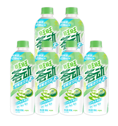 WANT WANT Electrolyte Drink Aloe Flavor 500ml | 旺旺 荟动电解质饮料 芦荟味 500ml