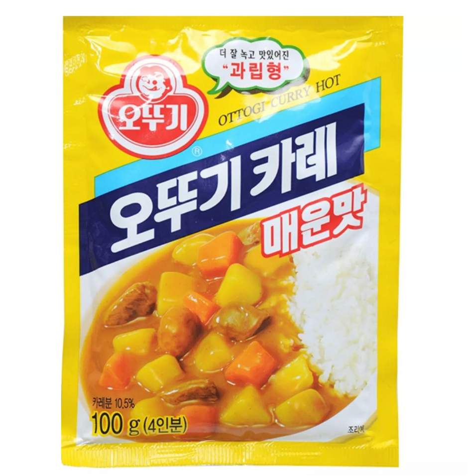 KR OTTOGI Spicy Curry 100g | OTTOGI 辣咖喱酱 100g