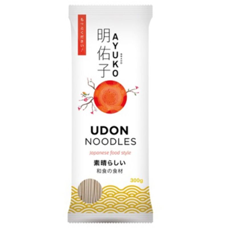AYUKO Japanese Style Udon Noodle 300g | AYUKO 干乌冬面 300g
