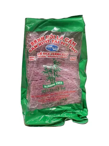 BAMBOO TREE Fine Rice Vermicelli Pineapple Flavor 340g | 竹树牌 越南米粉 菠萝味 340g
