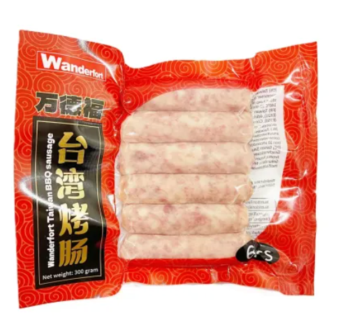 Taiwanilainen kanamakkara 300g | 万德福 台湾鸡肉香肠 300g