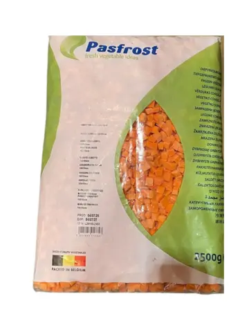 冷冻胡萝卜粒 2.5kg | FROZEN Carrot Cube 2.5kg