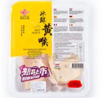 LEE'S HOT POT Forzen Beef Aorta 100g | 李氏火锅 黄喉 100g