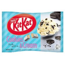 KITKAT Wafer Bar Cookie Cream Flavor 116g | 奇巧 威化巧克力棒 曲奇奶油味 116g