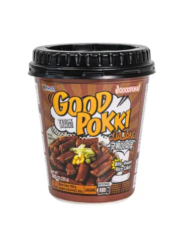 GOODPOKKI Rice Cake JJAJANG CUP 120g | GOODPOKKI 炒年糕炸酱味 120g