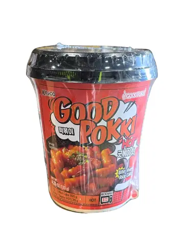 GOODPOKKI Rice Cake HOT CUP 120g | GOODPOKKI 炒年糕辣味 120g