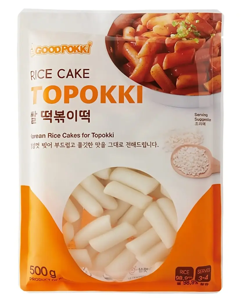 GOODPOKKI 辣炒年糕条 500g | GOODPOKKI Topokki Rice Cake STRIP 500g