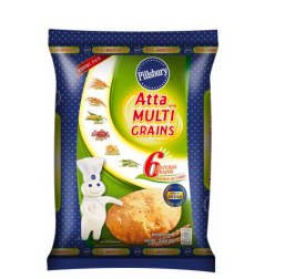 PILLSBURY Multigrain Atta 1kg | PILLSBURY 多谷物全麦面粉 1kg