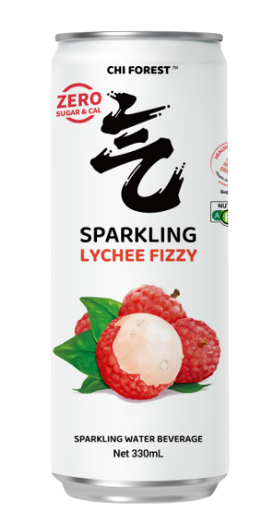 Spartao Only 元气森林 0卡0脂 荔枝味 苏打水 330ml 罐装  | Spartao Only Chi Forest Sparkling Water Lychee Flavour 330ml